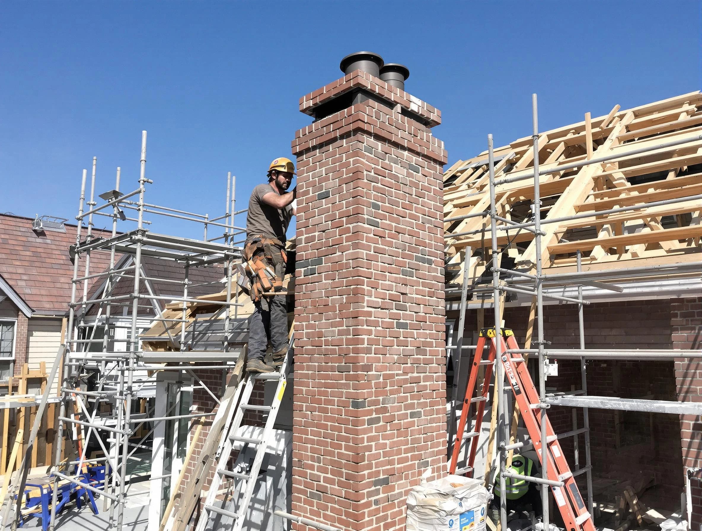 New chimney installation completed by City of Orange Chimney Sweep in City of Orange, NJ