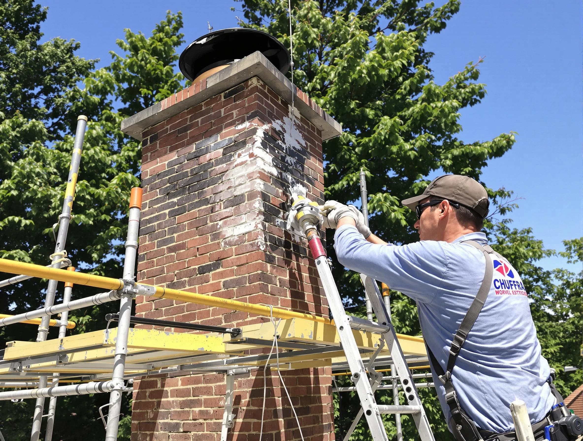 Structural chimney repair by City of Orange Chimney Sweep in City of Orange, NJ