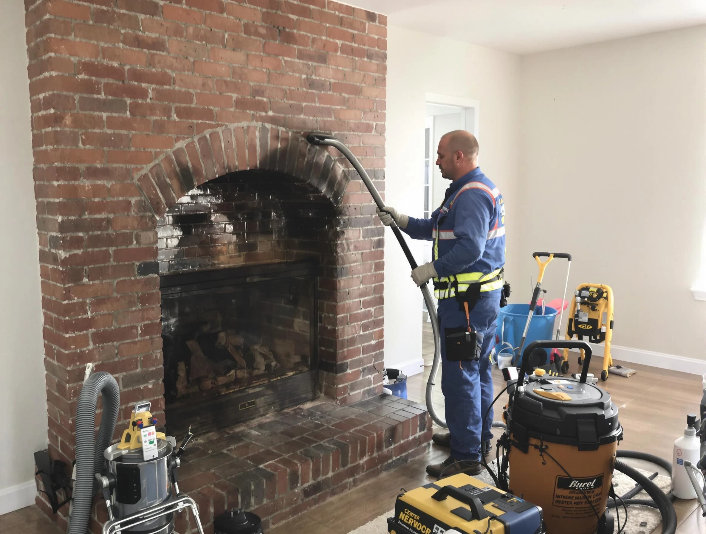City of Orange Chimney Sweep expert performing detailed chimney sweep in City of Orange, NJ