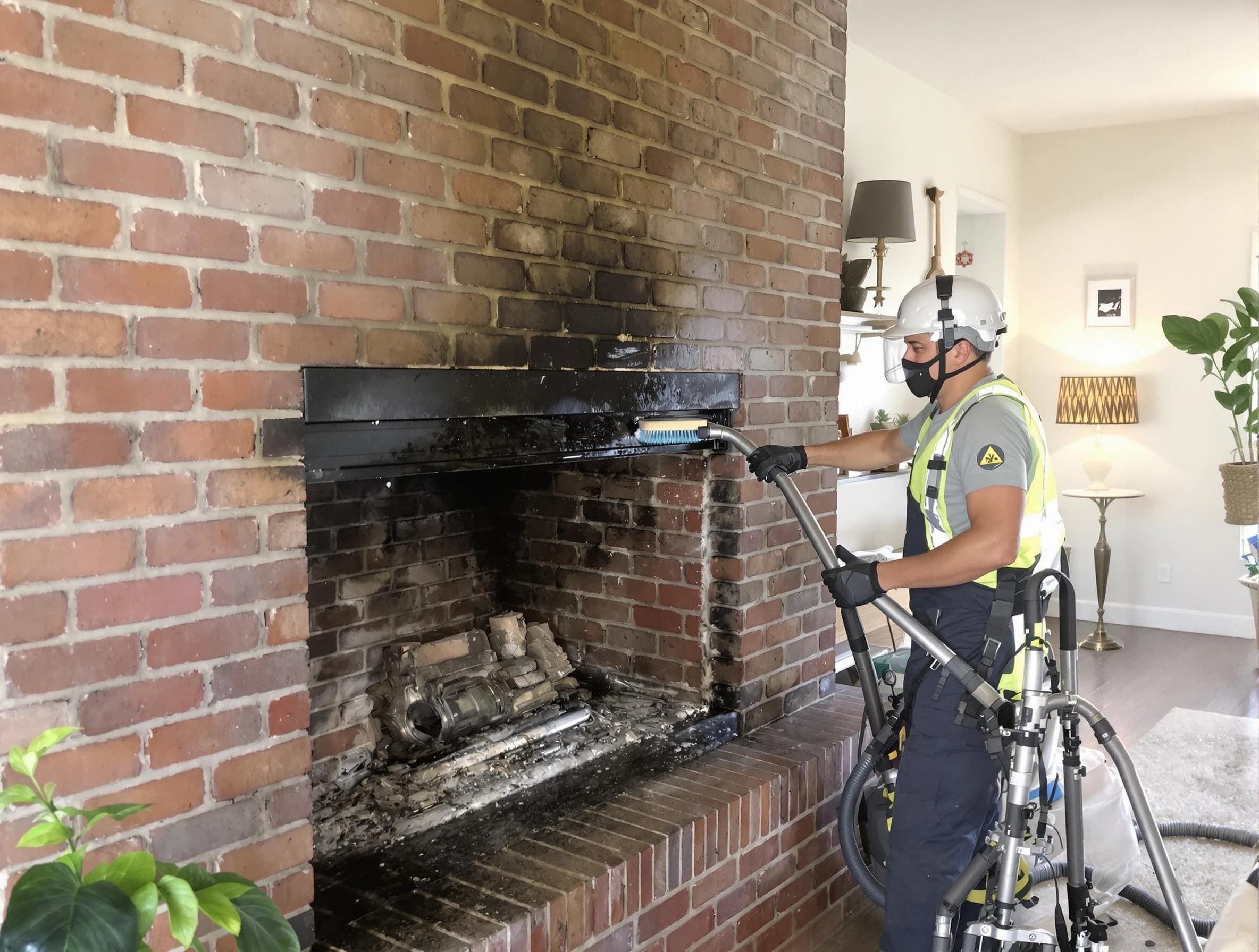 City of Orange Chimney Sweep providing fireplace cleaning services in City of Orange, NJ