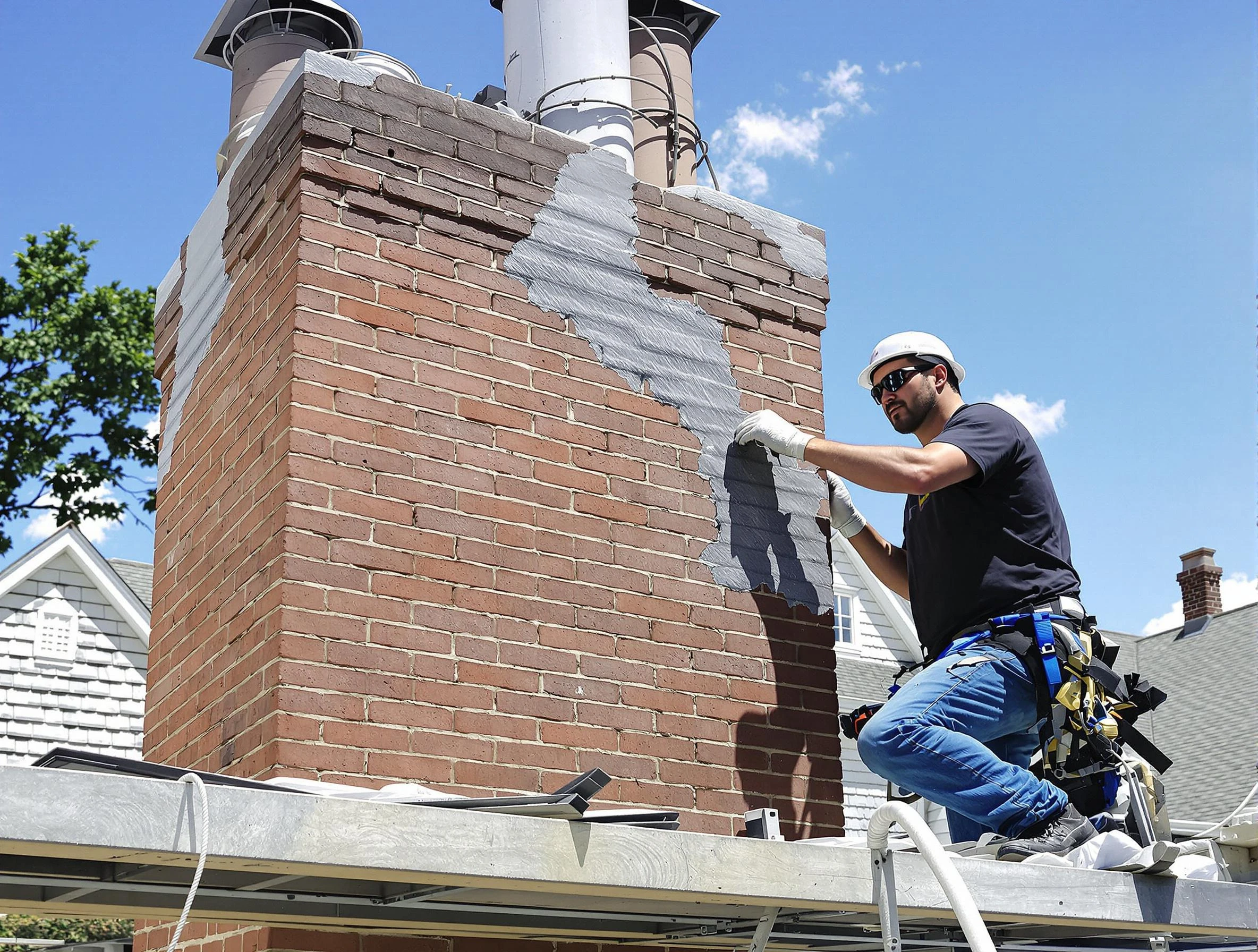 Chimney Restoration in City of Orange