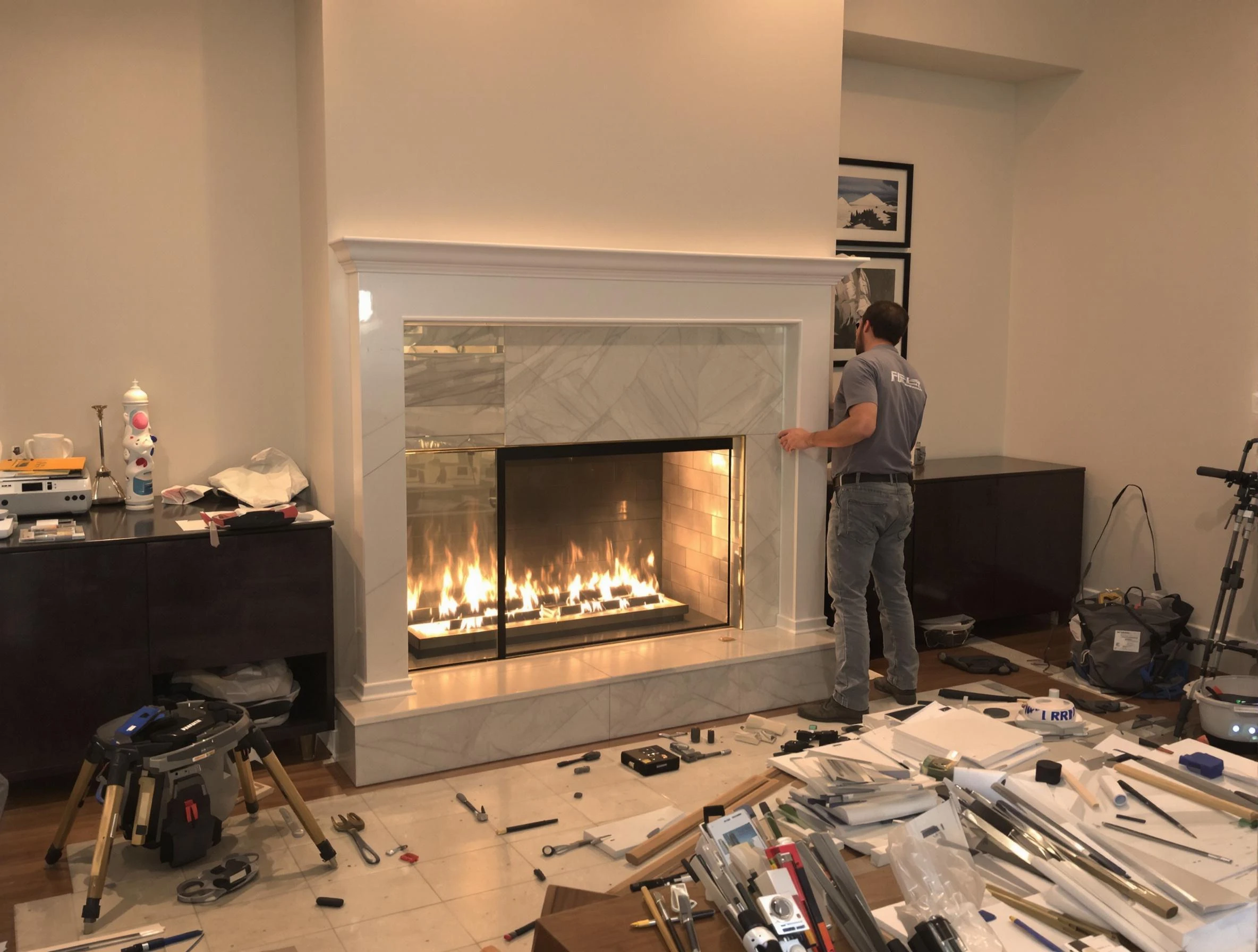 Fireplace Installation in City of Orange