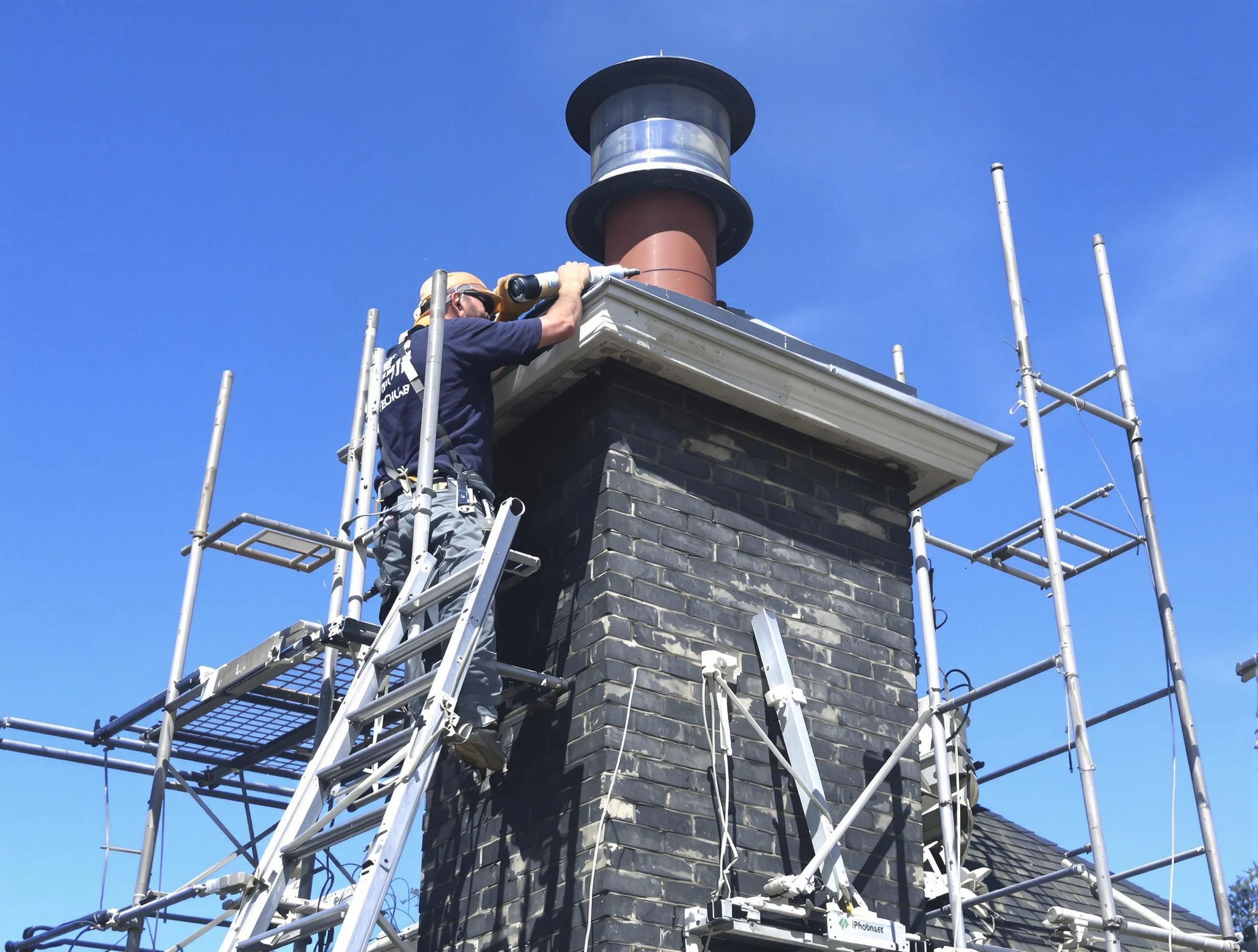 Sturdy chimney crown finished by City of Orange Chimney Sweep in City of Orange, NJ