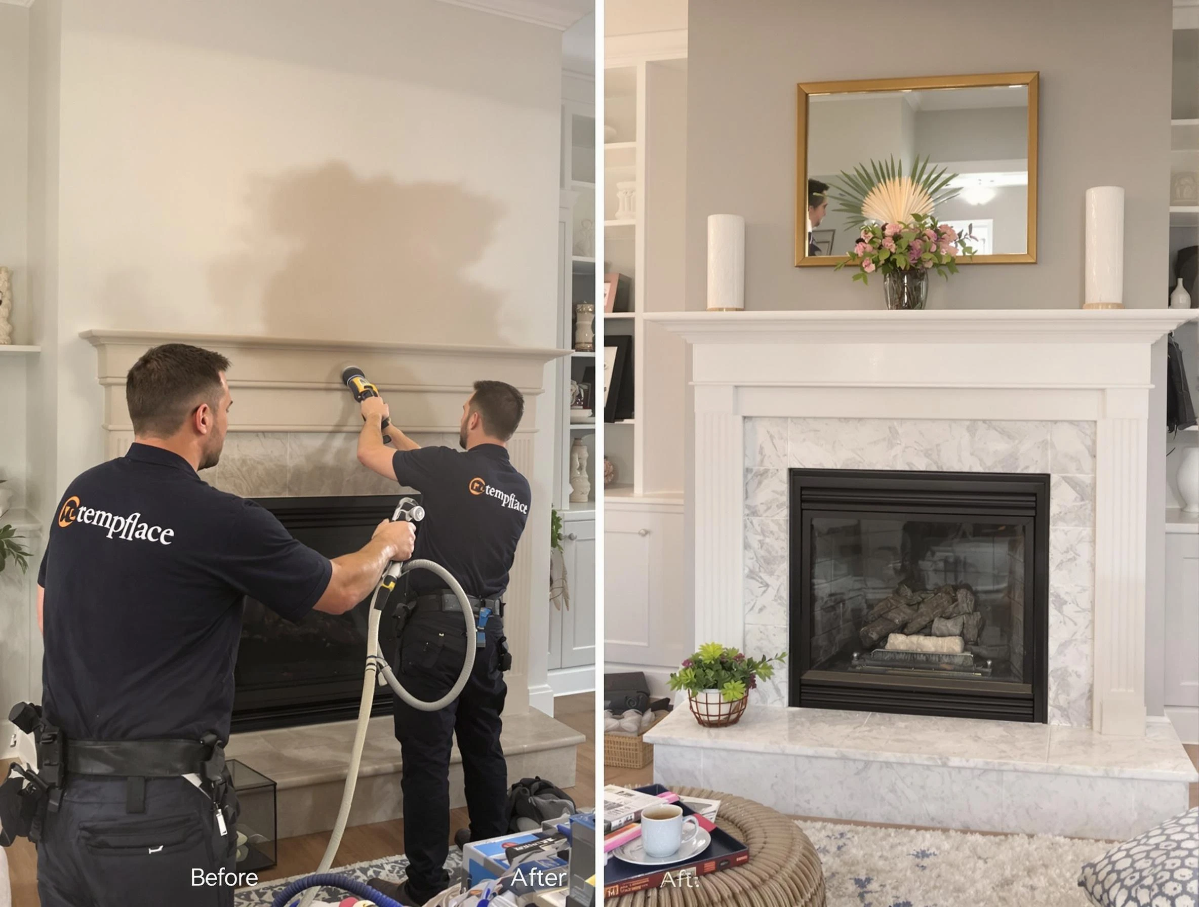 Professional soot removal by City of Orange Chimney Sweep team in City of Orange, NJ